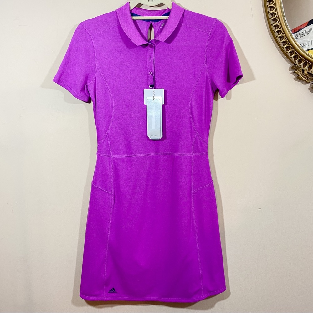 Adidas Purple Golf Dress NWT